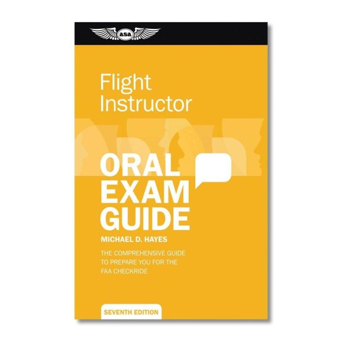 Flight instructor oral exam guide