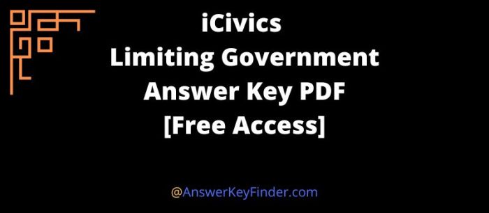 Limiting government icivics answer key pdf