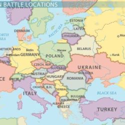 Battles war major map wwi battle maps during ww1 fought where western europe countries were great powers central place occurred